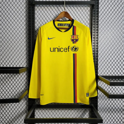 Barcelona 08/09 long sleeve away shirt 