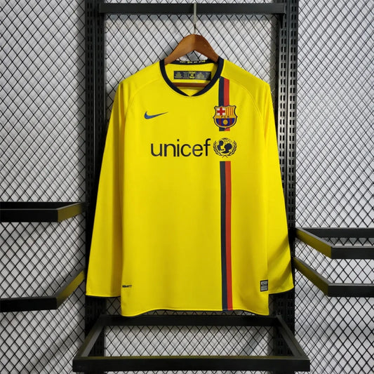 Barcelona 08/09 long sleeve away shirt 