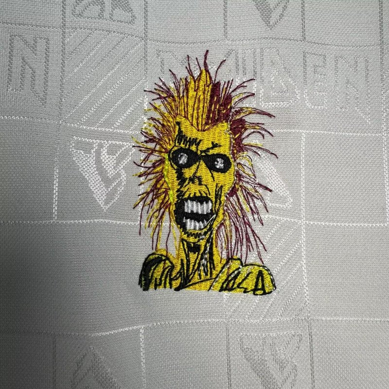 West Ham 1999 iron maiden away shirt 