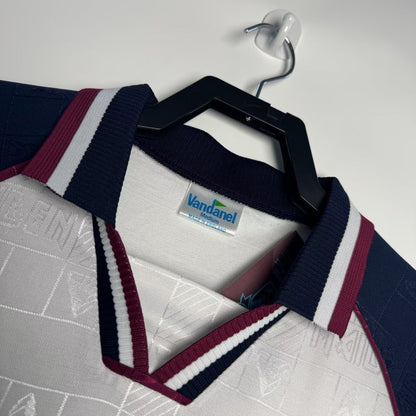 West Ham 1999 iron maiden away shirt 