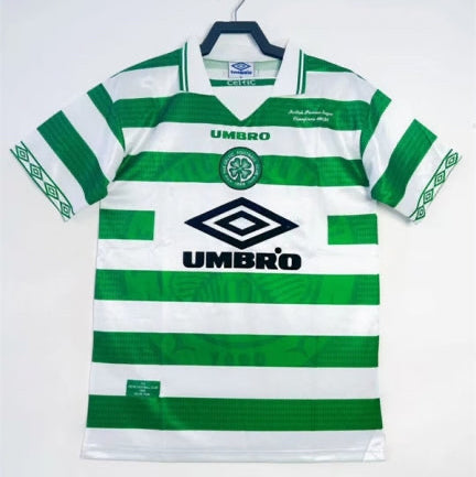 Celtic 98/99 premiership champions home shirt