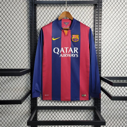 Barcelona 14/15 long sleeve home shirt