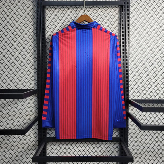 Barcelona 89-92 long sleeve home shirt 