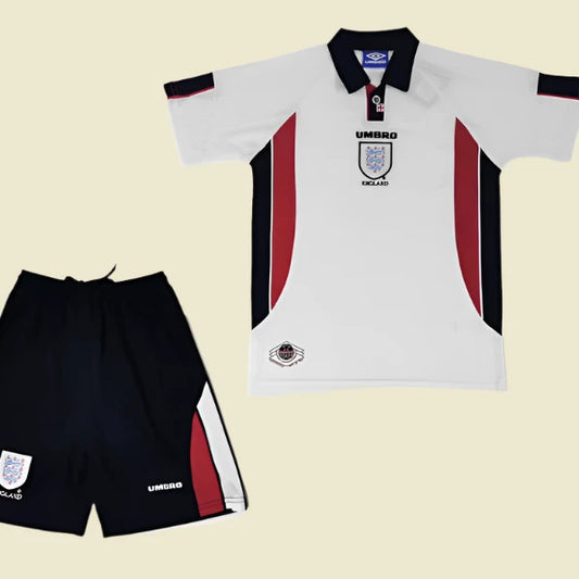 England 1998 home kids kit